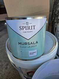 Цветен латекс Интериорна боя SPIRIT MURSALA 2.5L устойчива на миене