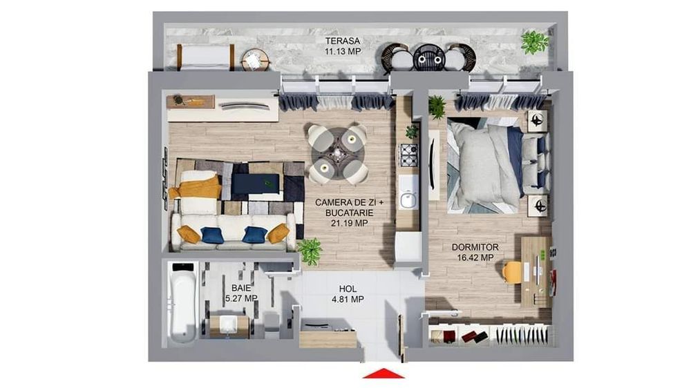 Apartamente cu doua camere, noi, spre vanzare