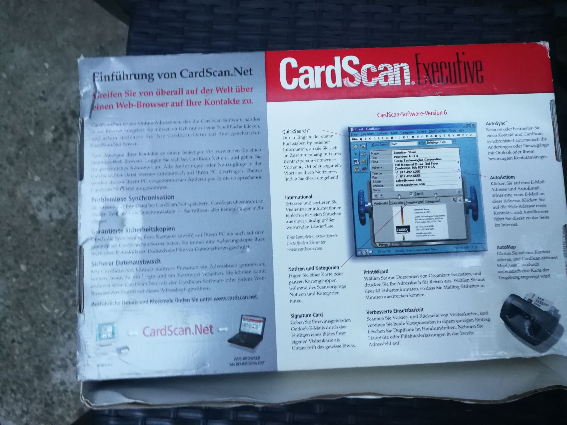 CardScan executive 600c