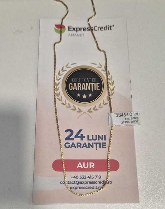 Lant de aur (AG32 B27434.1) 2 ANI GARANTIE!
