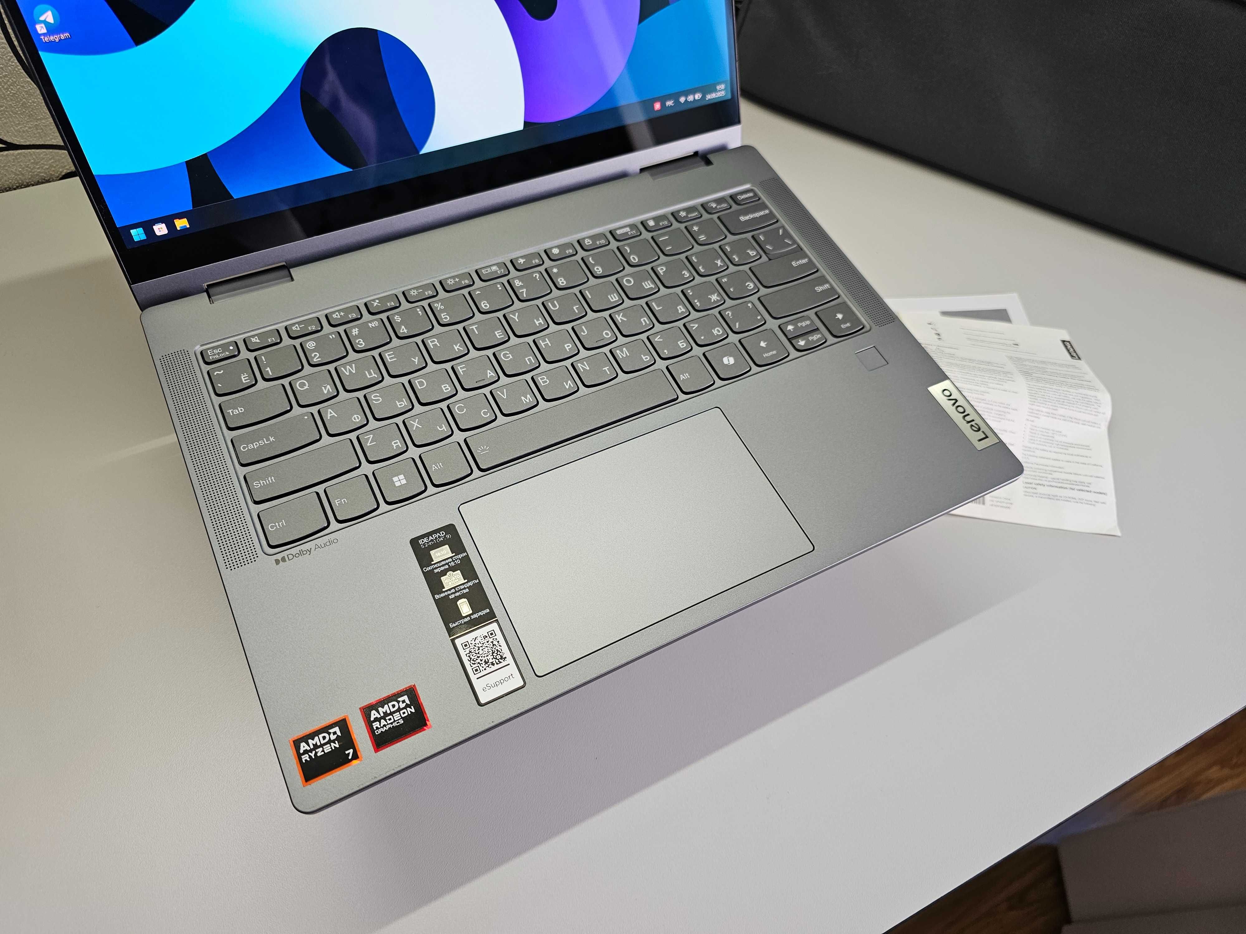 ПРОДАМ Lenovo IdeaPad 14AXP9 Трансформер Ryzen™7-8845HS / 14"OLEDTouch