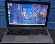 Notebook asus x550 xotira 500 gb ozu 8 gb