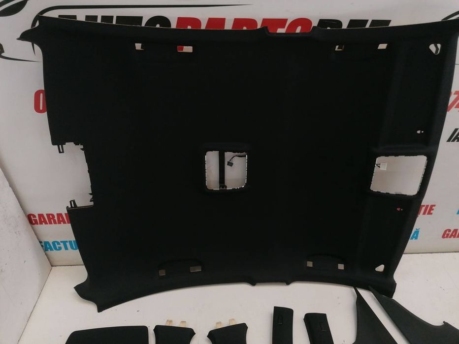 Plafon tapițerie textila cupola E90 Seria 3 Negru M