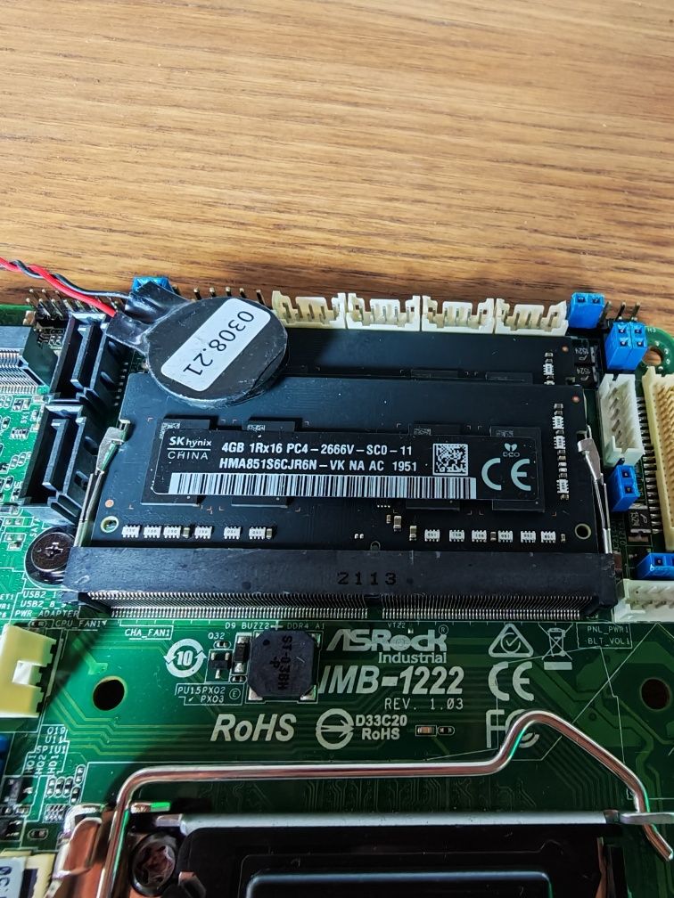 Дънна платка ASRock IMB-1222 Mini-ITX