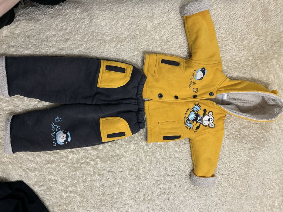 Теплый двойка для малыша