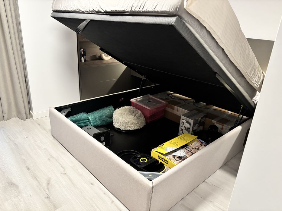 Pat 160x200 si saltea 160x200