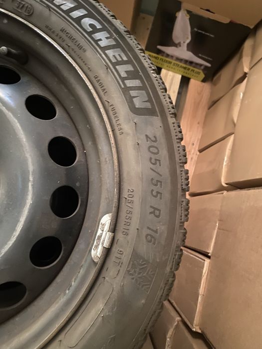 Jante tabla cu anvelope de iarna Citroen/Peugeot