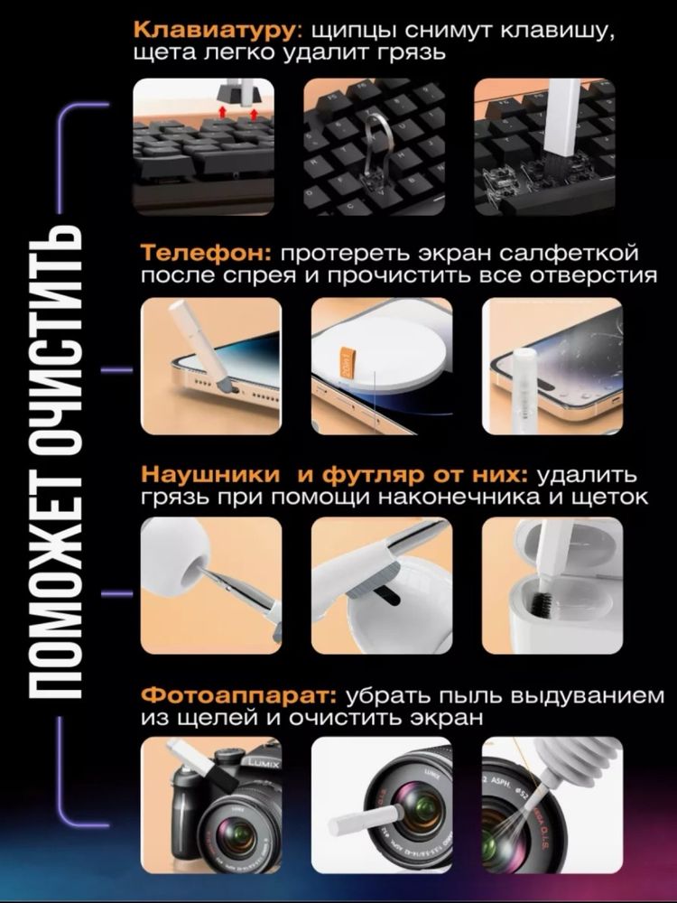 Набор для чистки Digitplus 20-в-1