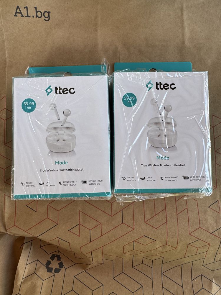 ttec безжични слушалки