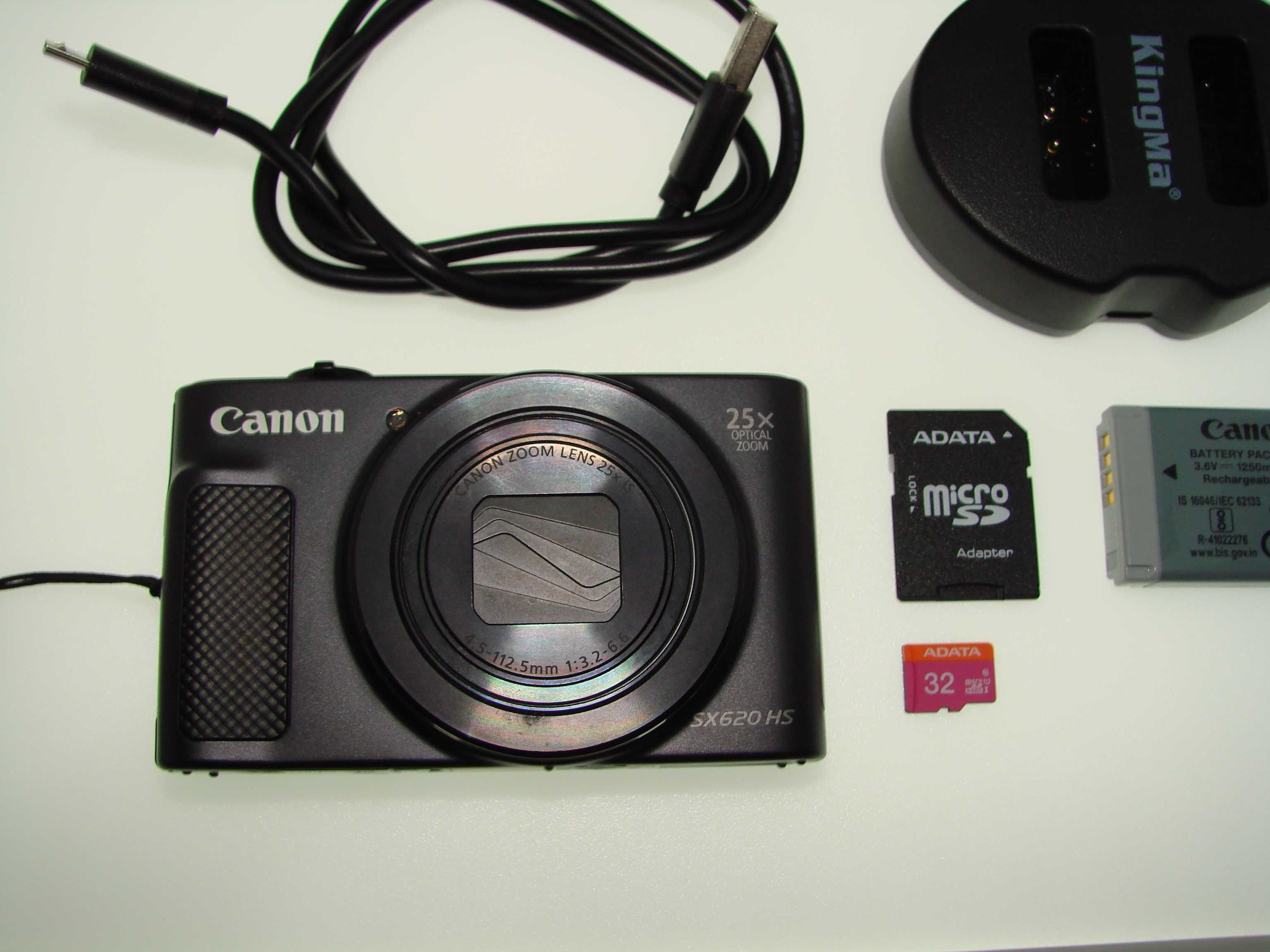 Canon PowerShot SX620 HS компактен цифров фотоапарат Full-HD, 20MP