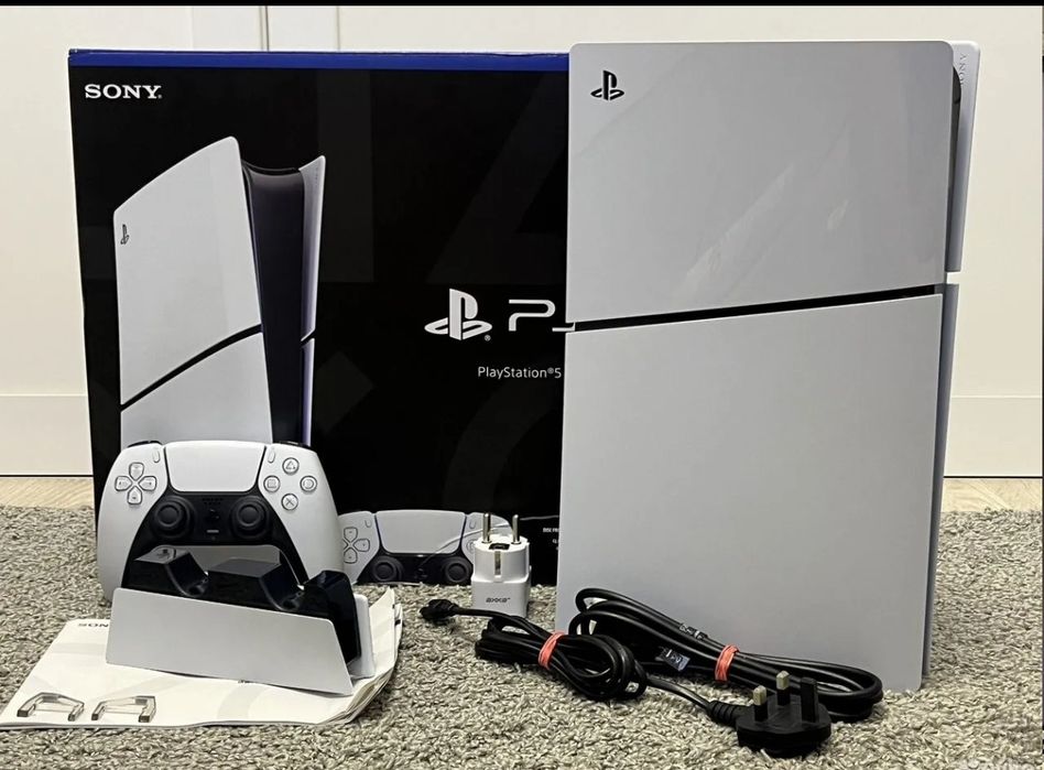 PS5 SLIM 1TB солютилади янги уйинлари бор