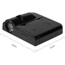 Proiector logo Skoda portiere