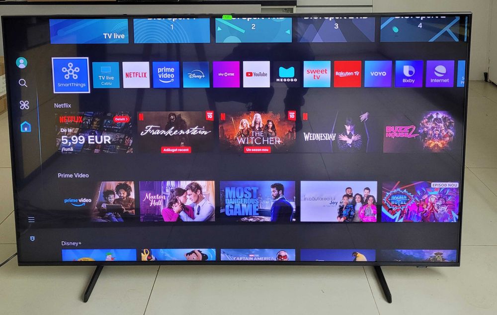 Garantie 24 luni Samsung TV LED 4K Smart 55DU7172 138CM CashBox