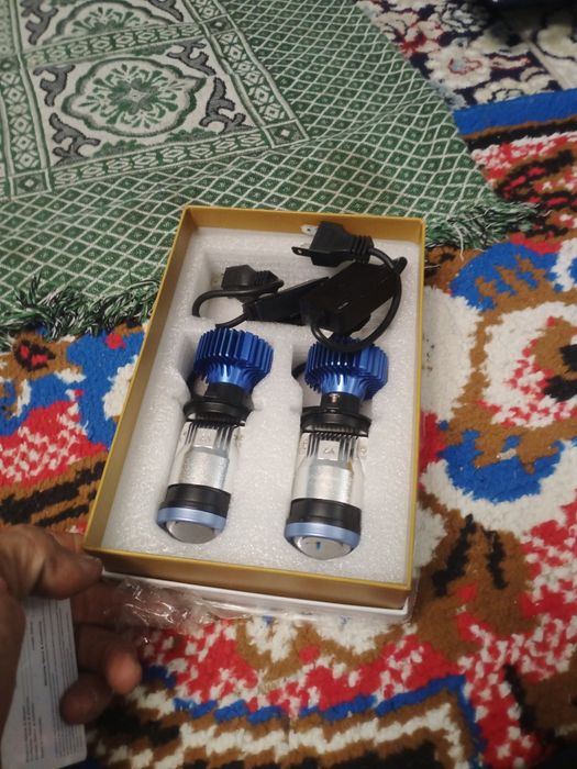 Ок , сарик лампала сотилади ва лед туманка