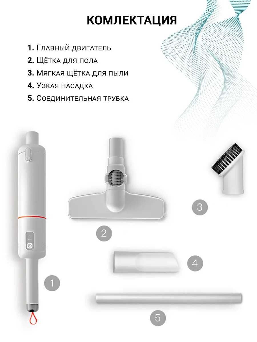 Беспроводной пылесос Lydsto H3