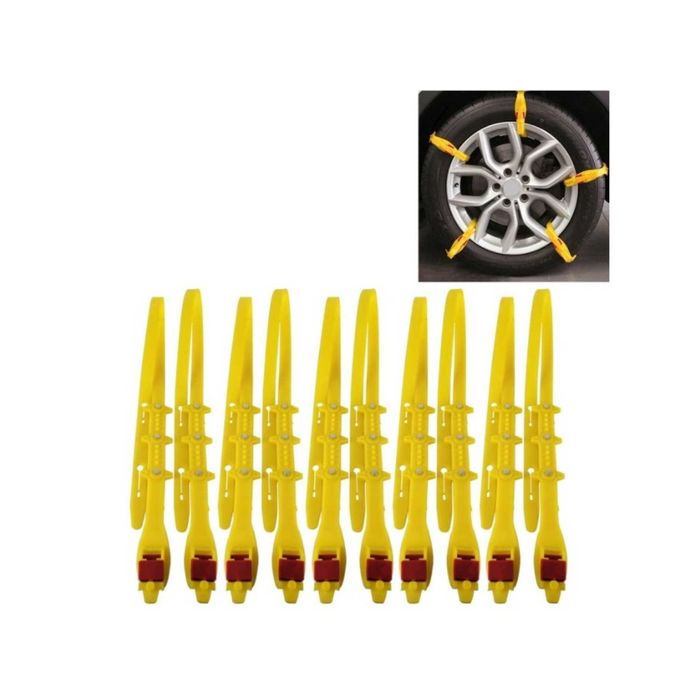 Висококачествени ПВЦ Вериги За Сняг, 14'' - 17'' цола, 10 броя