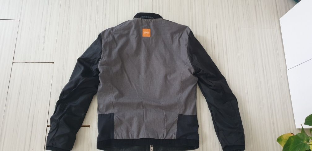 Hugo Boss HUGO Jendricks Leather Jacket Mens/ М ОРИГИНАЛ! Ест. кожа!