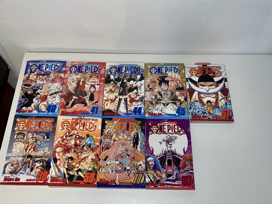 One Piece Manga – English, stare bună, 24 RON bucata