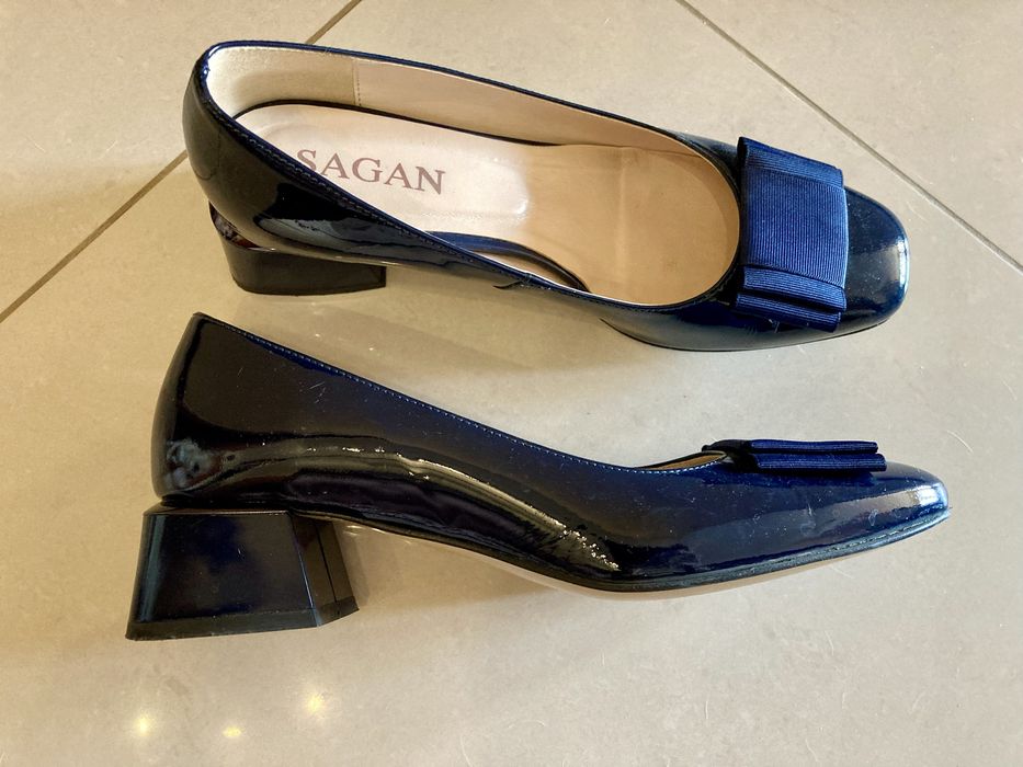 Лот дамски обувки, кожа, на ток, 38/39 номер, до 50 лв./чифт