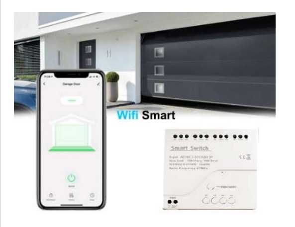 Releu wifi 4 canale deschidere automatizare porta telefon/ SMART HOUSE