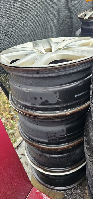 Железни джанти 16' с оригинални тасове Опел 5х110