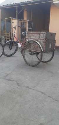 3 колясный  велосипед