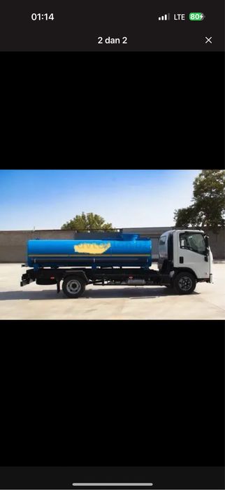 Isuzu vadavoz avtobusdan terilgan