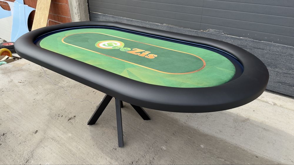 Mese poker cu felt interschimbabil rapid CustomTables.eu capac lemn