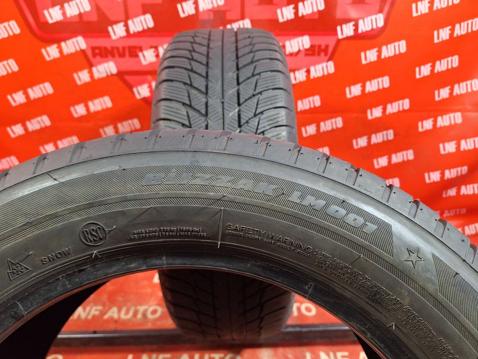 Anvelope de IARNA - 225/55/17 - BRIDGESTONE - 6.3 MM - DOT 2021 RFT !