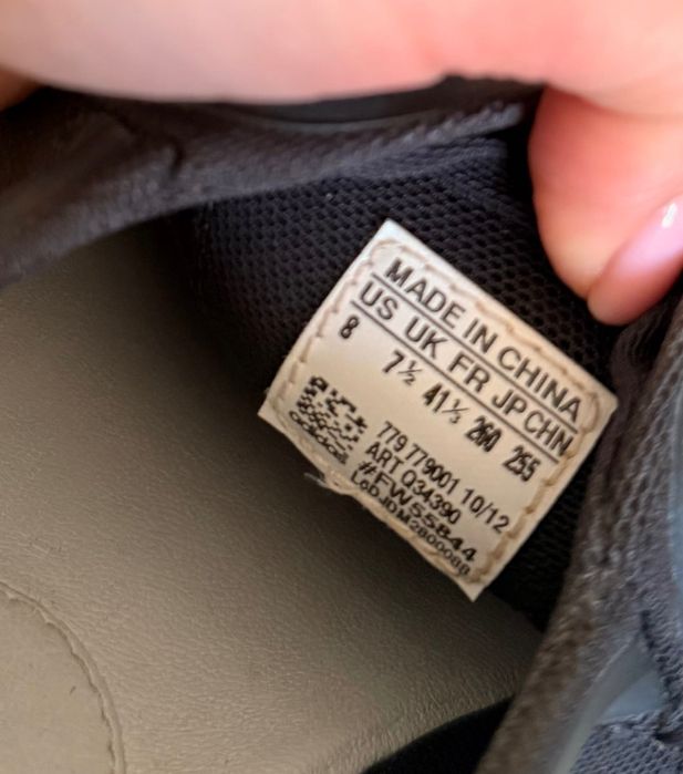 Y-3 Black Fabric and Leather Slip on Sneakers