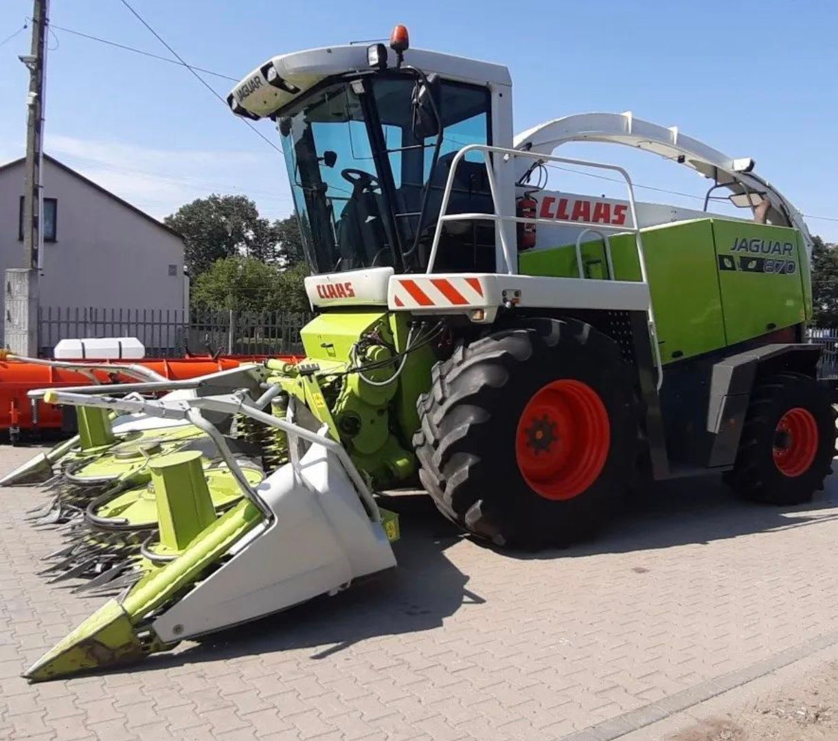 Claas jaguar 870