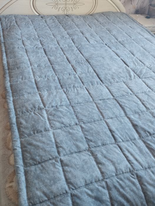 Ручная работа! Лоскутное одеяло- плед.