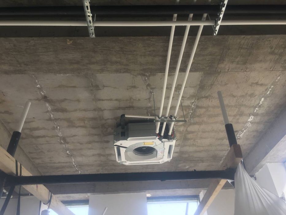 Установкп промышленый кондиционеров с гарантий