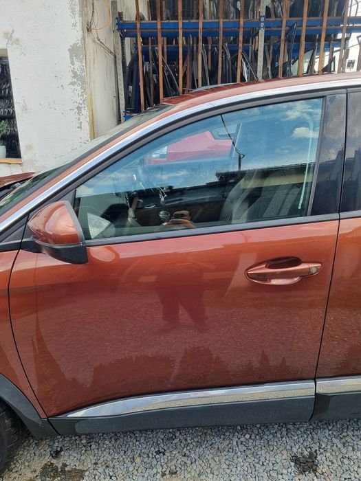 Usa Stanga Fata Peugeot 3008 II 2016 - 2020 SUV 4 Usi Copper Braun Perleffekt ELG (1316)