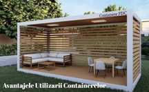 Container Containere terasa magazin spatiu deschis