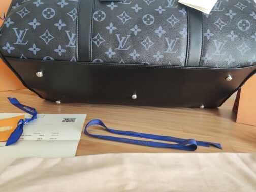 In stoc voiaj, geanta sport piele Louis Vuitton 1109.14