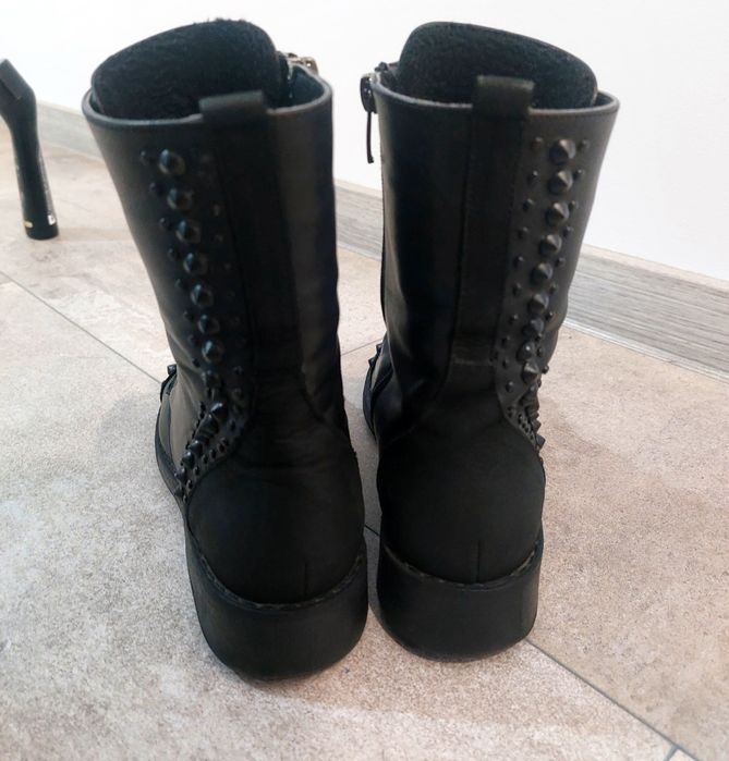 Дамски боти,37 номер, естествена кожа