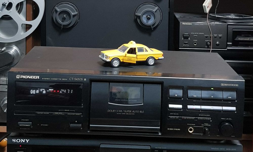 Casetofon Deck Stereo Vintage PIONEER CT 430S BLACK (Made in Japan)