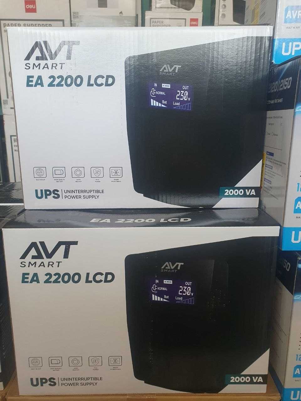 Источник бесперебойного питания UPS AVT SMART-2000 LCD AVR