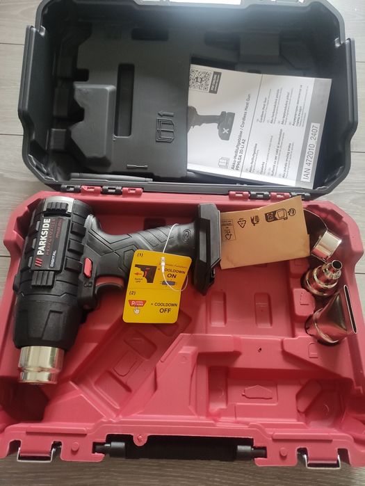 Suflanta cu aer cald pe acumulator de 20 V Parkside Performance