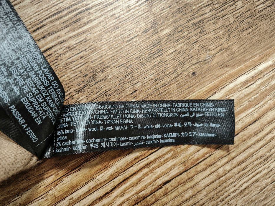 Massimo Dutti Дамски пуловер вълна / кашмир размер М