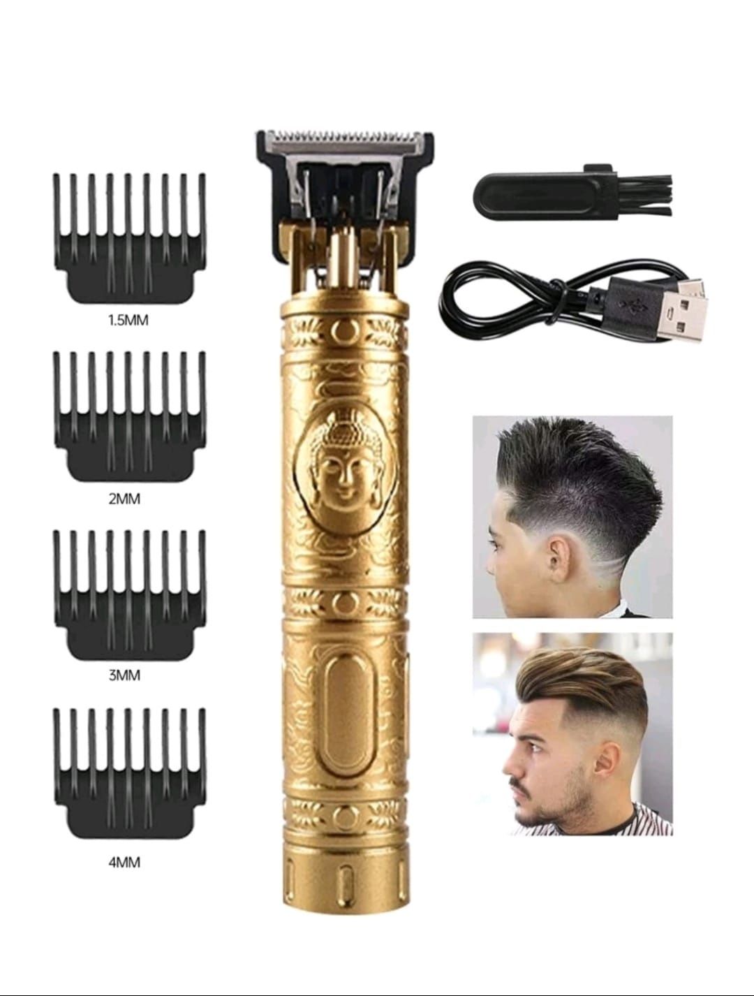 Mașină de Tuns Trimmer Barber hair clipper remarcabilă usb