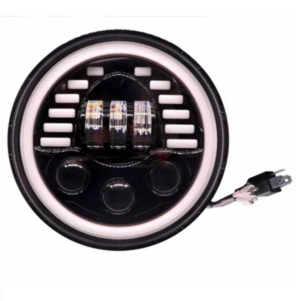 LED фар/лампа/халоген 18 см , 12V-24V, къси/дълги, 7000lm, универсален
