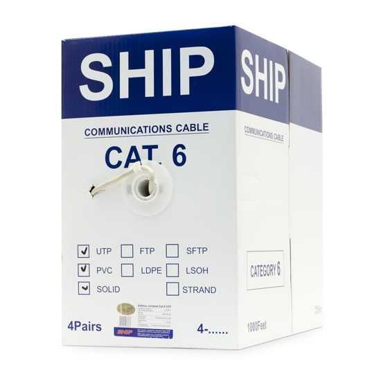 Кабель сетевой SHIP D165-P Cat.6 для внутренних работ
