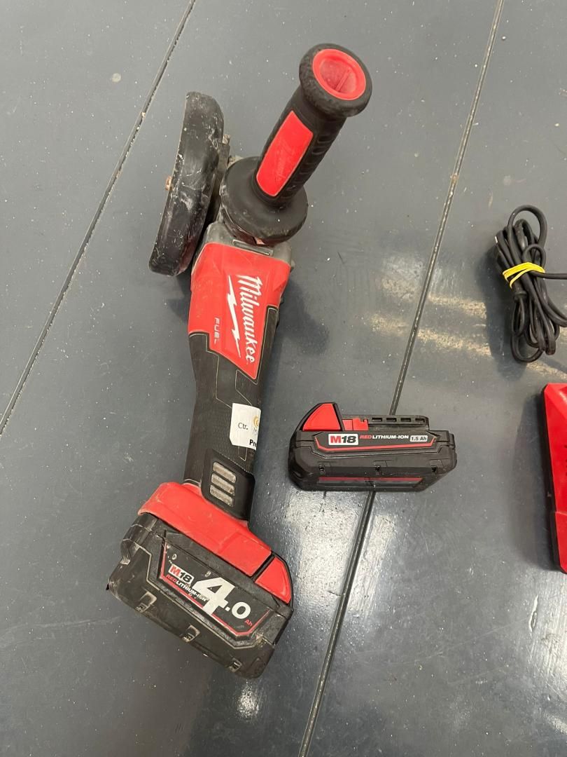 Flex cu acumulator Milwaukee M18 CAG125X -A-