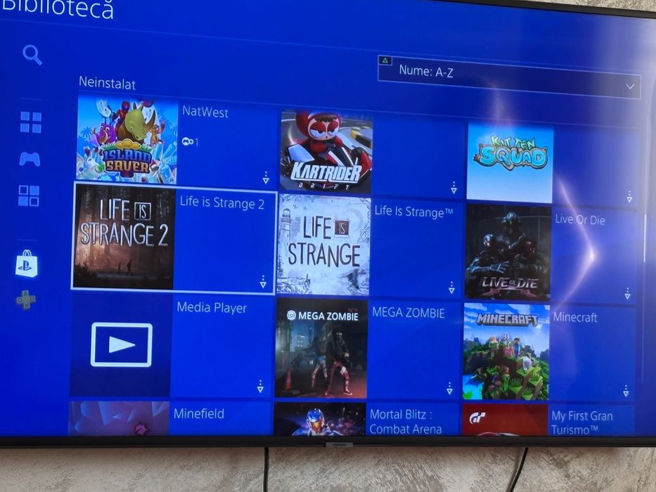 Playstation 4 PRO PS4  20 jocuri Gta V FIFA Fortnite Roblox Minecraft
