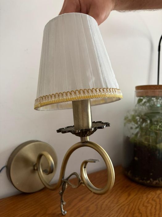 Set Candelabru si Aplica de perete dubla si simpla