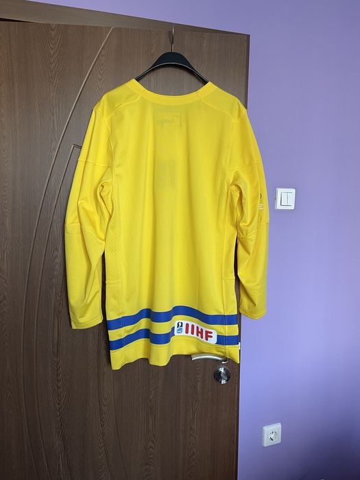 Nike Sweden Швеция Olympic Game Jersey NHL Хокейна Блуза Тениска