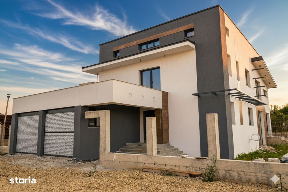 Casa foarte spectaculoasa 300mp | Teren 900mp  | Balotesti | La stadiu