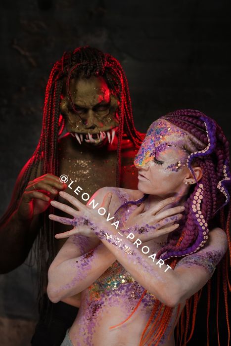 Аквагрим, грим, бьюти-бар на Хэллоуин